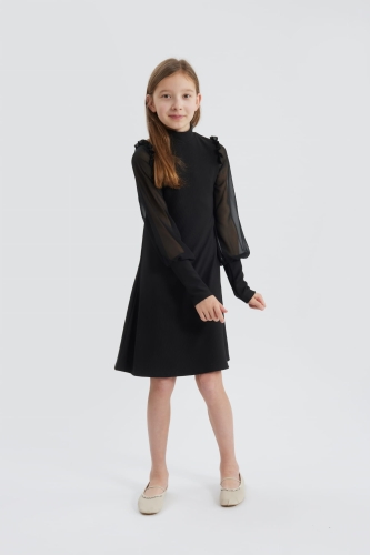 Bruidsmode Kinderen - Meisjes Feestjurk Zoe - wit / rood gestreept