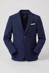 Marineblauw colbert van kostuum Sam voor jongens – productfoto zonder model, vooraanzicht