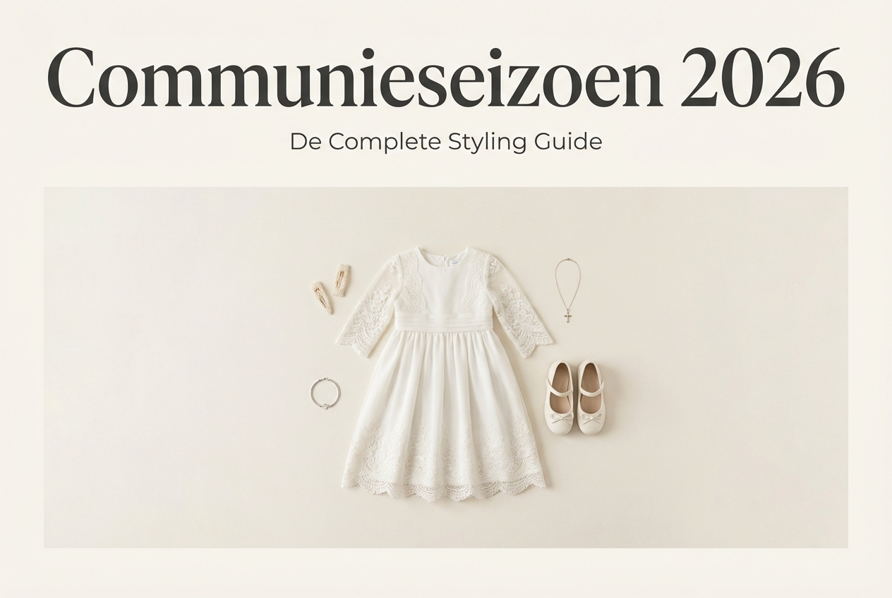 Van jurk tot haar: zo style je de perfecte communie-look in 2026